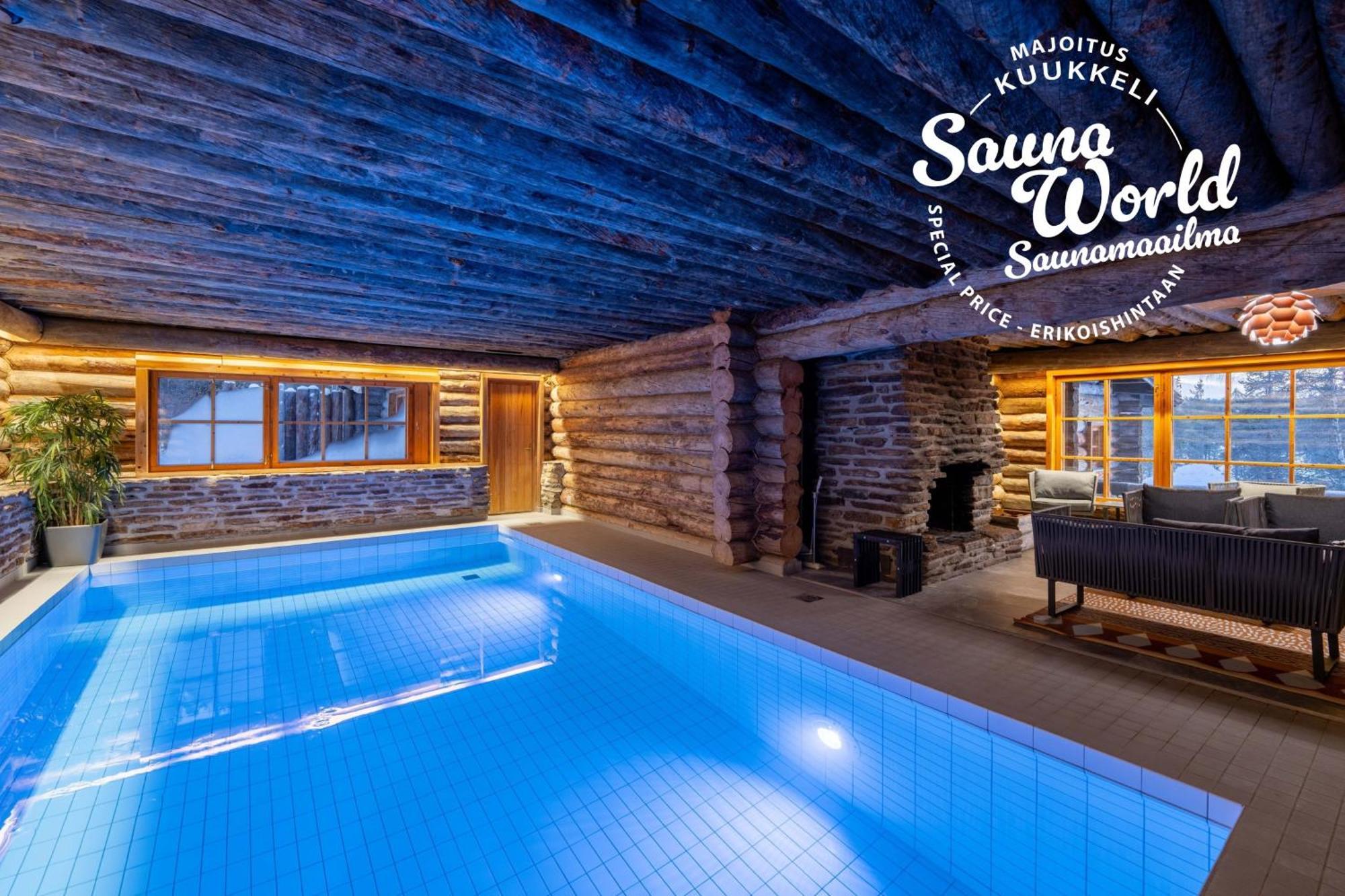 Kuukkeli Log Houses Villa Aurora "Pupula" Saariselka Εξωτερικό φωτογραφία