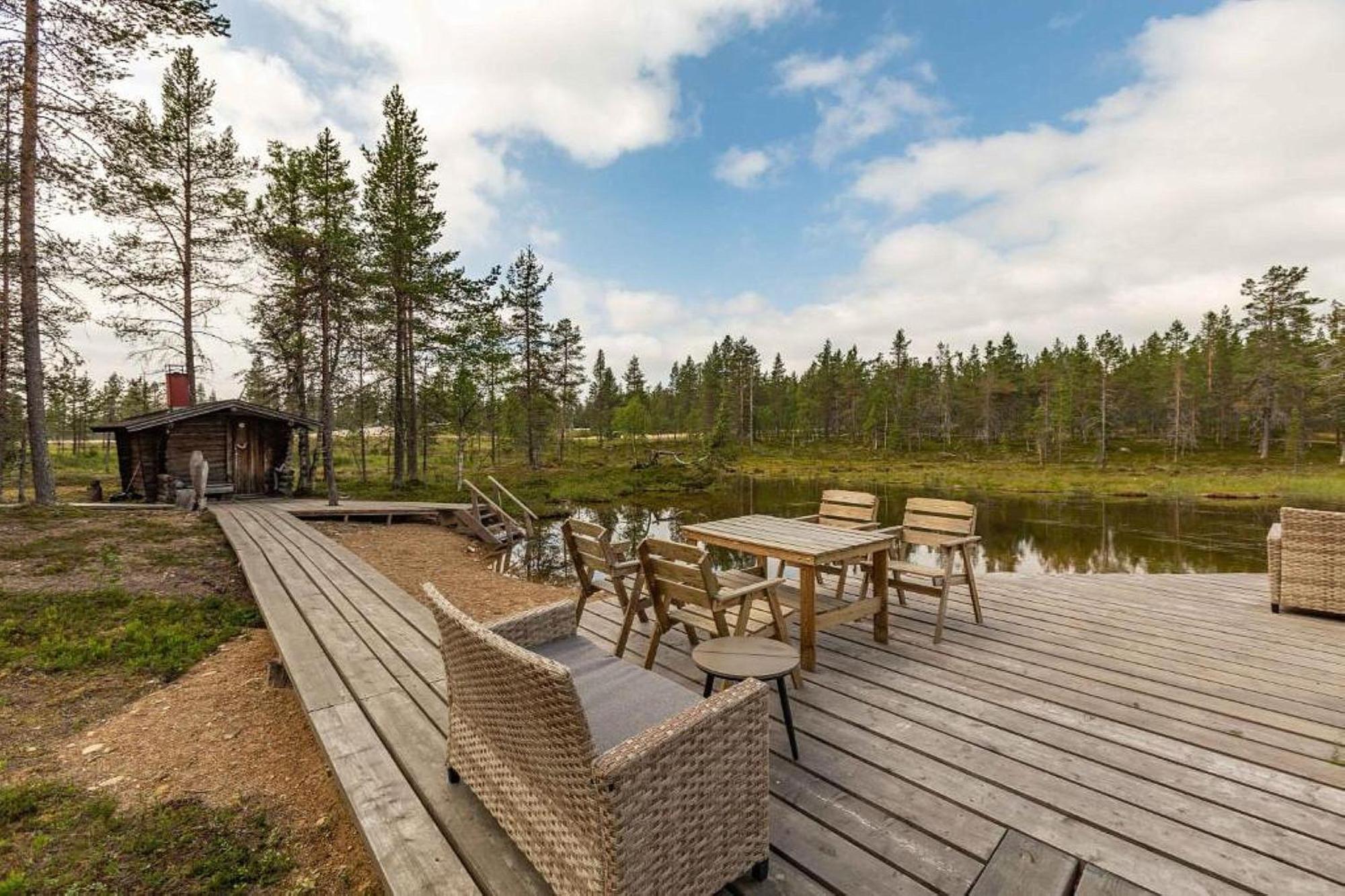 Kuukkeli Log Houses Villa Aurora "Pupula" Saariselka Εξωτερικό φωτογραφία