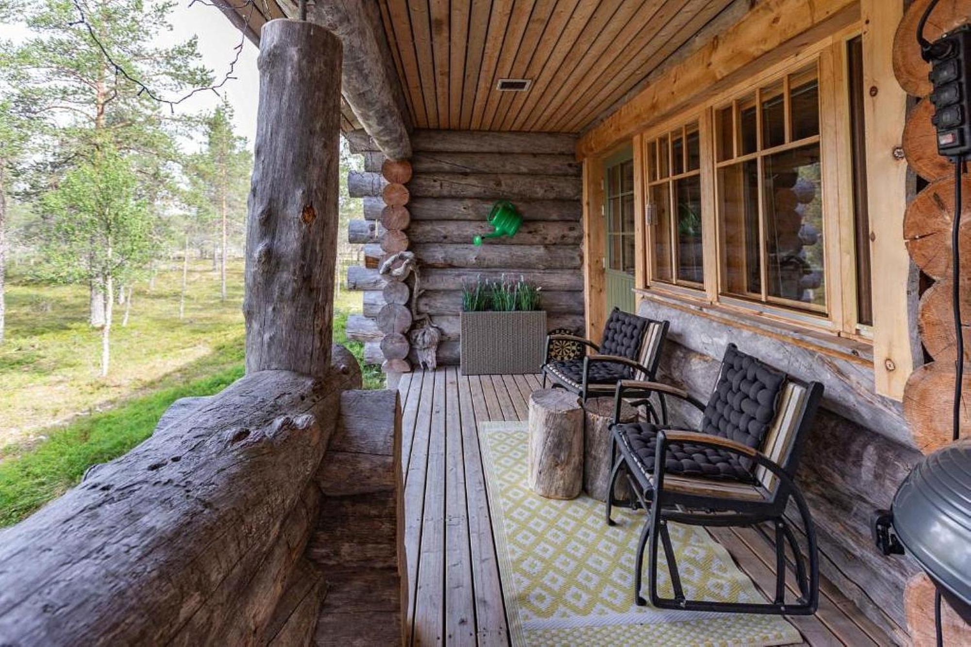 Kuukkeli Log Houses Villa Aurora "Pupula" Saariselka Εξωτερικό φωτογραφία