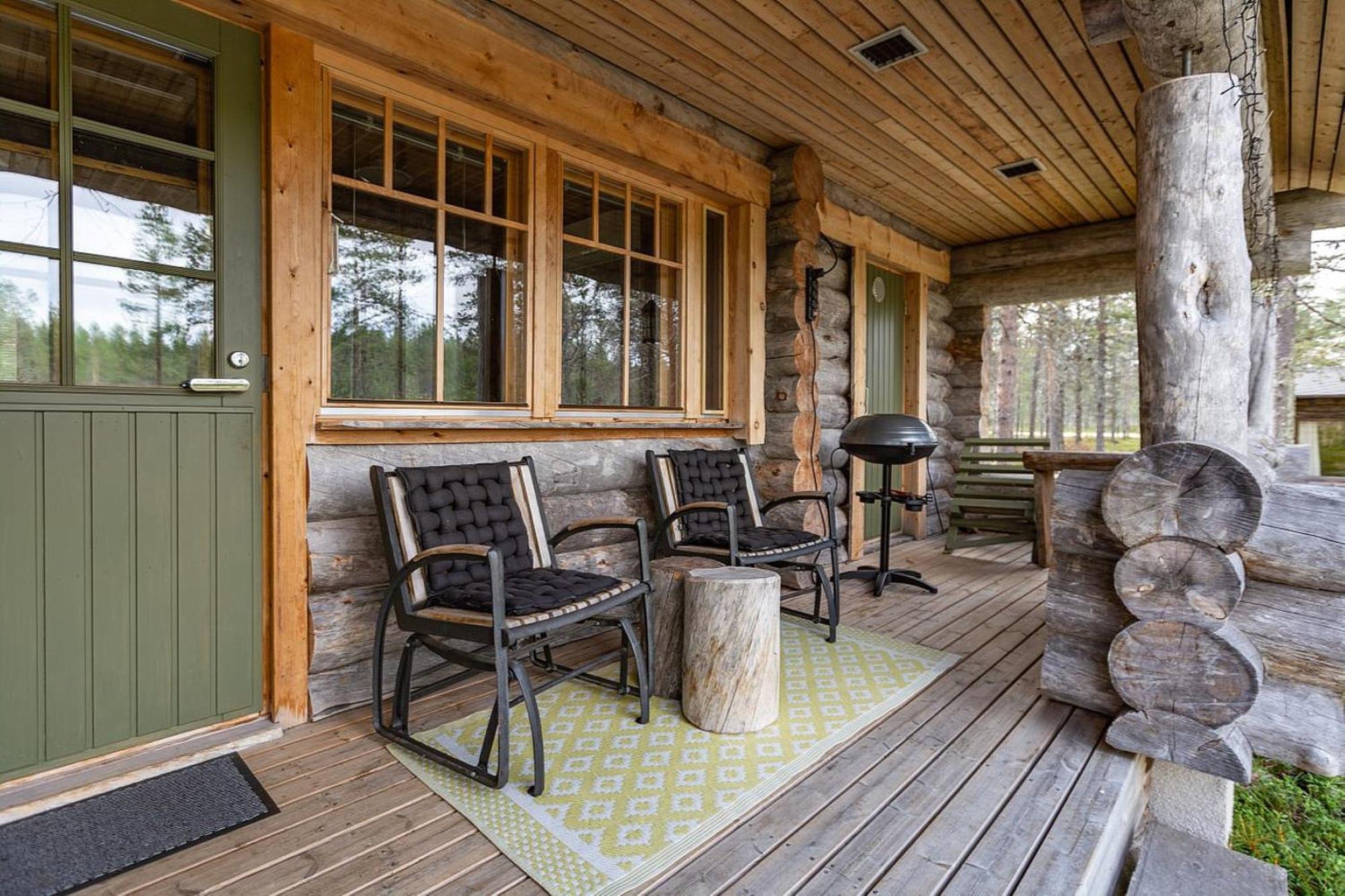 Kuukkeli Log Houses Villa Aurora "Pupula" Saariselka Εξωτερικό φωτογραφία