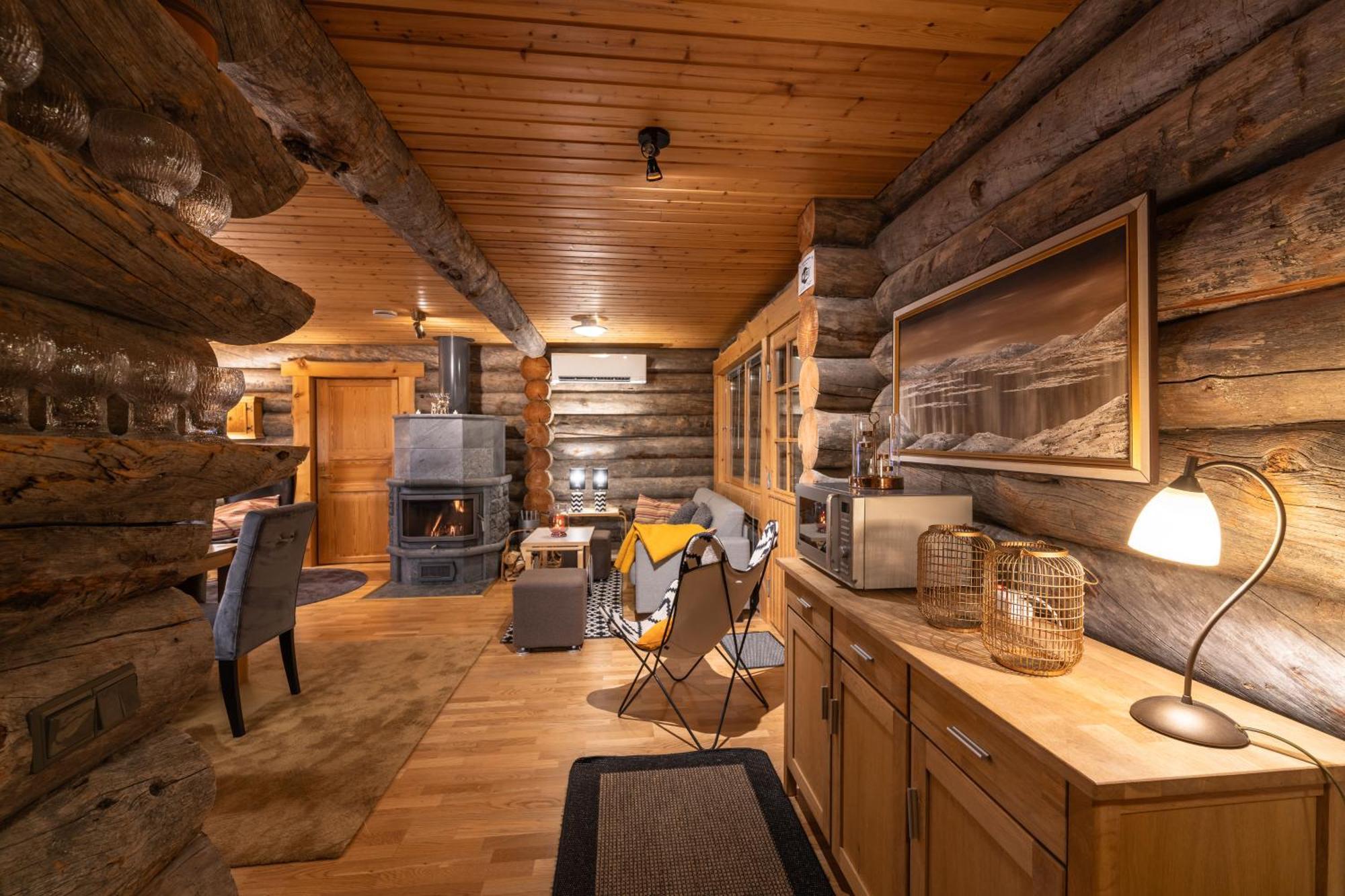 Kuukkeli Log Houses Villa Aurora "Pupula" Saariselka Εξωτερικό φωτογραφία