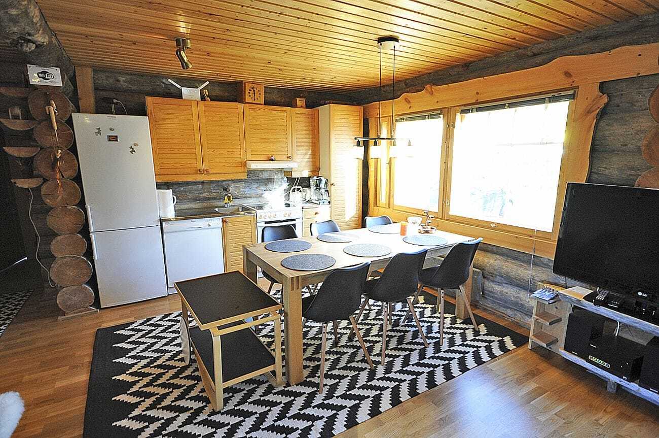 Kuukkeli Log Houses Villa Aurora "Pupula" Saariselka Εξωτερικό φωτογραφία